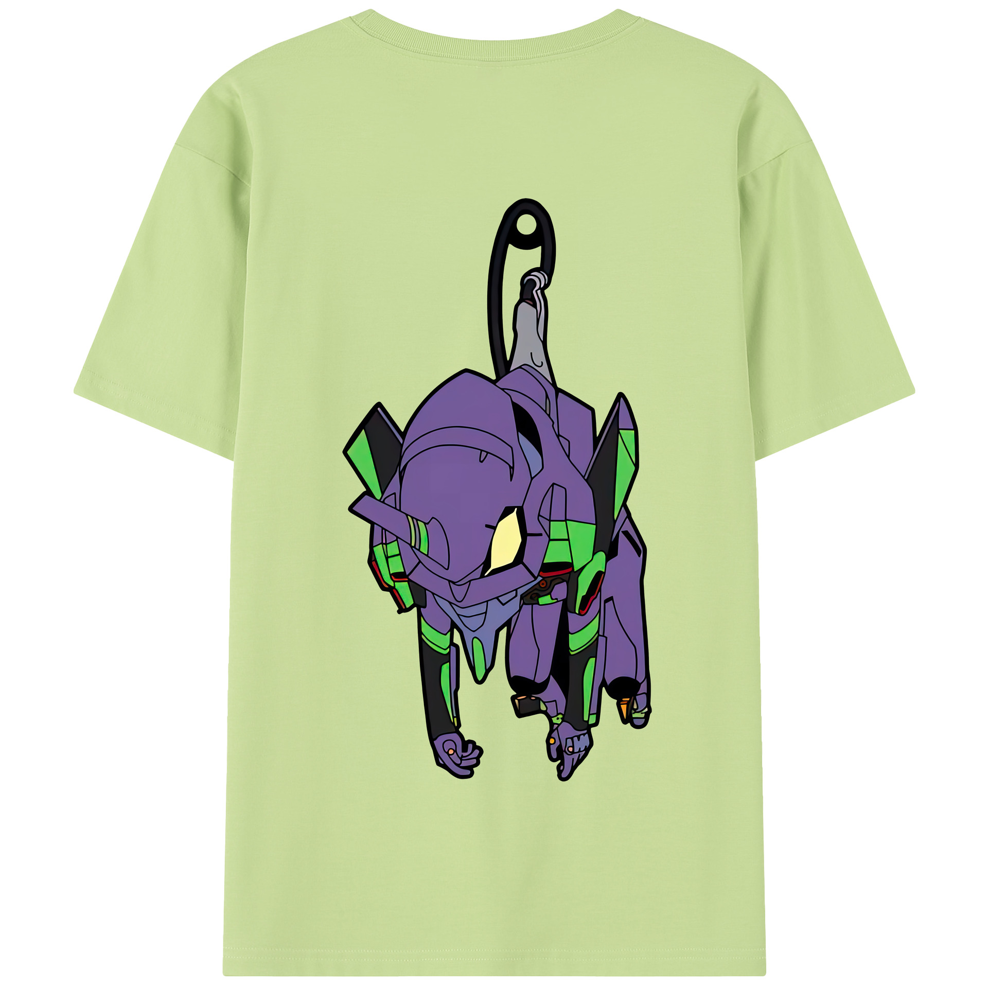 （画像用） EVA 新世紀エヴァンゲリオン 綿100％半袖Tシャツ（背面プリント）
